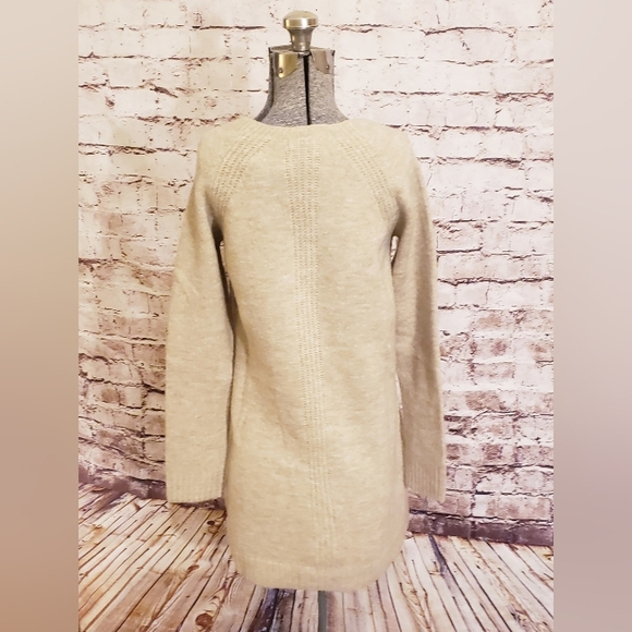 NWT Max Studio Rib Trim Sweater Dress/Top Small - Picture 6 of 9